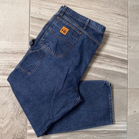 Men’s Wrangler Flame Resistant Carpenter jean in fire resistant size 50 x 32 - Picture 1 of 5